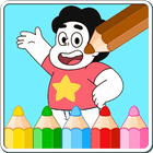 Coloring Games Steve Univer icon