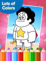 Coloring Games Steve Univer screenshot 2