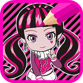 Monster Girl Coloring Pages icon