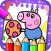 coloring peppo pig APK