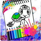 Coloring Art For Turtles أيقونة