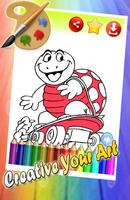 Coloring Art For Turtles syot layar 1