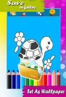 برنامه‌نما Coloring Art For Turtles عکس از صفحه