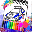 Car Police Amazing Coloring Book APK