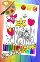 Flowers Tulip Coloring Pages скриншот 1