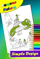 Coloring Book For Nemo Fish Ekran Görüntüsü 2