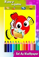 Coloring Book For Nemo Fish capture d'écran 3