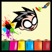 Coloring Teen Titans Game Kid APK