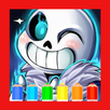 coloring underttal sans for fans APK