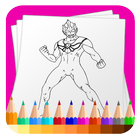 Coloring For Ultraman Fans icône
