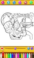 Ultraman Ginga Coloring imagem de tela 3