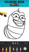 Larva 2 Coloring Book تصوير الشاشة 1