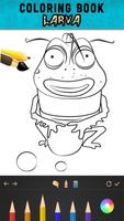 Larva 2 Coloring Book تصوير الشاشة 2