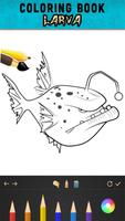Larva 2 Coloring Book تصوير الشاشة 3