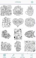 Doodle Coloring Book - Coloring Games screenshot 1
