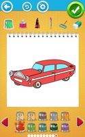 Cars Coloring Book Game capture d'écran 3