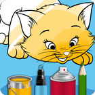 Cat Coloring Pages icône