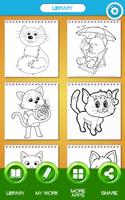 Cat Coloring Pages স্ক্রিনশট 1