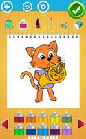 Cat Coloring Pages capture d'écran 3