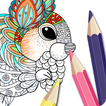 ”Animal Coloring Book Pages