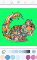 Animal Coloring Book Pages تصوير الشاشة 3
