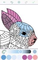 Animal Coloring Book Pages تصوير الشاشة 2