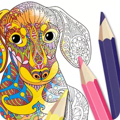 Hund Malbuch - Färbung Spiele APK Herunterladen
