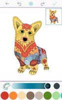 Dog Coloring Pages for Adults screenshot 2