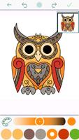 Owl Coloring Book - Pages screenshot 3
