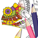 Steampunk Libro para Colorear Animales APK