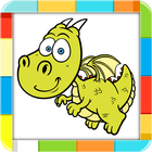 آیکون‌ Dragon Coloring Book