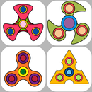 Fidget Spinner Dibujos para Colorear Gratis APK