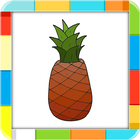 Jeux de Coloriage Fruits icône