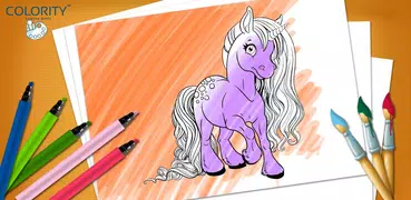 Unicorn Coloring Pages