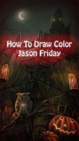 How To Draw Color Jason Killer Friday The 13th capture d'écran 1