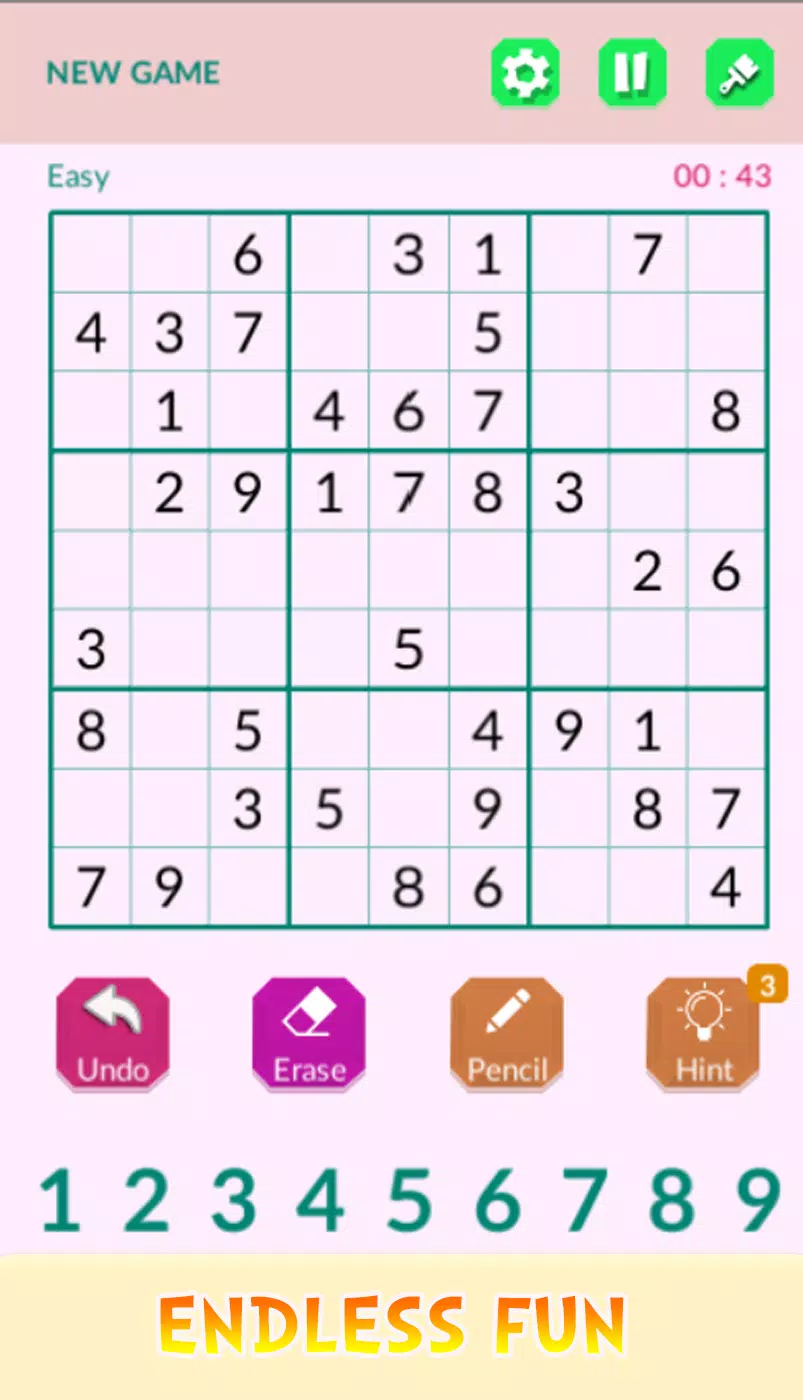 Sudoku free online puzzle