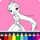 Icona Coloring Book Princess