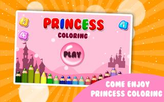 Coloring Book Princess capture d'écran 3