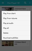 Max Player: Play Full HD Video скриншот 1