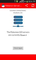 Server Status Pokemon Go Ekran Görüntüsü 2