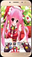 Anime Girls Christmas Wallpaper capture d'écran 2