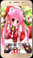 Anime Girls Christmas Wallpaper تصوير الشاشة 2