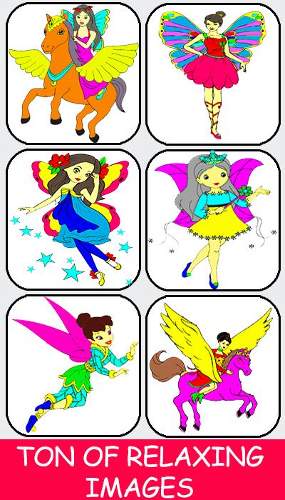fairy colornumber butterfly coloringnumber for
