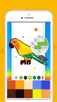 Unicorn Coloring Book Pixel UNICORN Color by Number Sandbox Pixel Art for Android