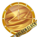 3D Golden Clock Analog Live APK