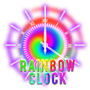 3D Rainbow Analog Clock APK