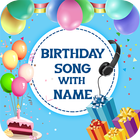 Birthday Song with Name Maker icône