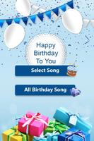 Birthday Song with Name Maker स्क्रीनशॉट 1