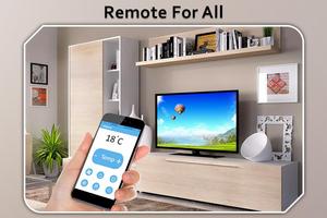 Remote for ALL TV – Universal Remote Simulator Affiche