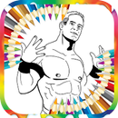 Coloring Page WWE APK